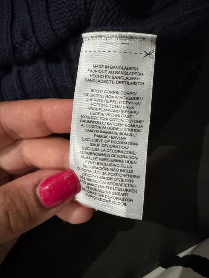 Pull en coton torsade Ralph Lauren - photo numéro 6