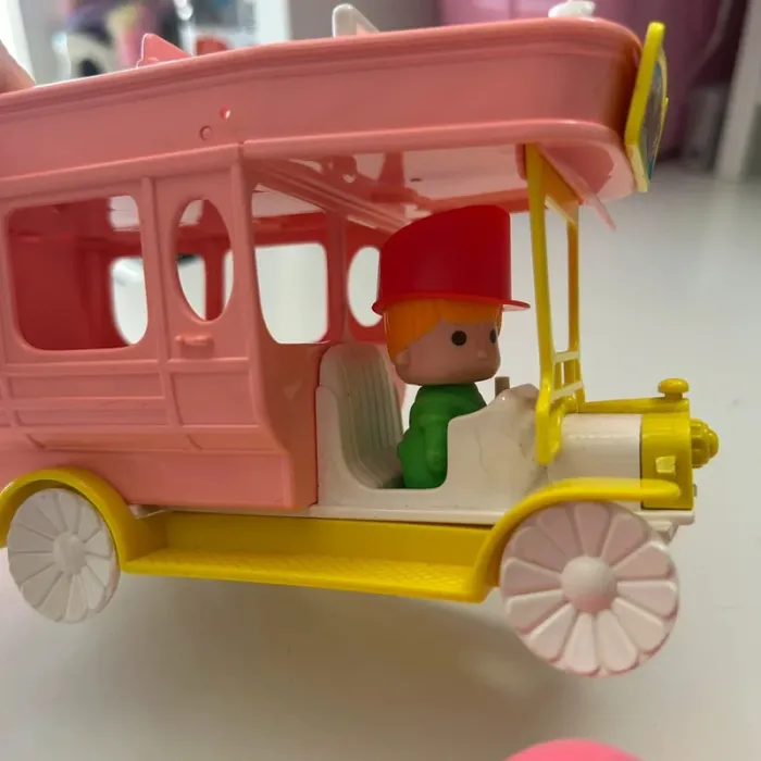 Bus pinypon jardinera complet vintage - photo numéro 5