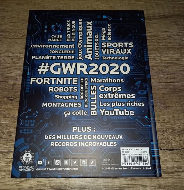 Guinness World records 2020 
Hachette - photo numéro 4