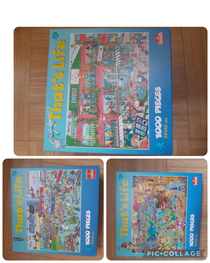Lot de 3 Puzzles  1000 pieces - photo numéro 6