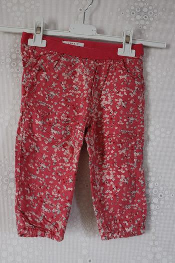 D1613 - pantalon fille 9 mois