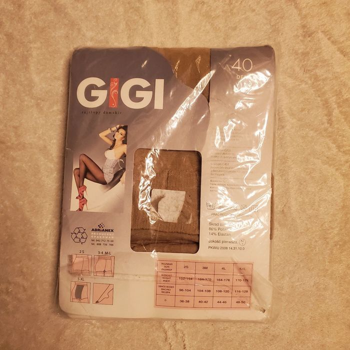 Collant beige gigi taille 5 - photo numéro 3
