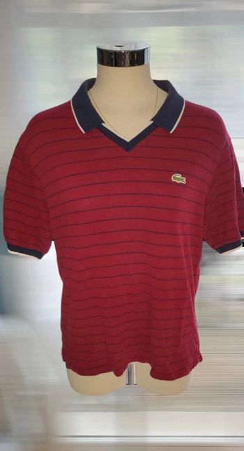 Polo col en V Lacoste 5