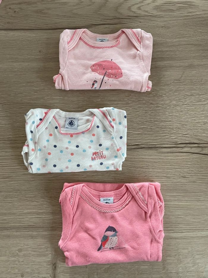 Bodies - petit bateau - 6 mois