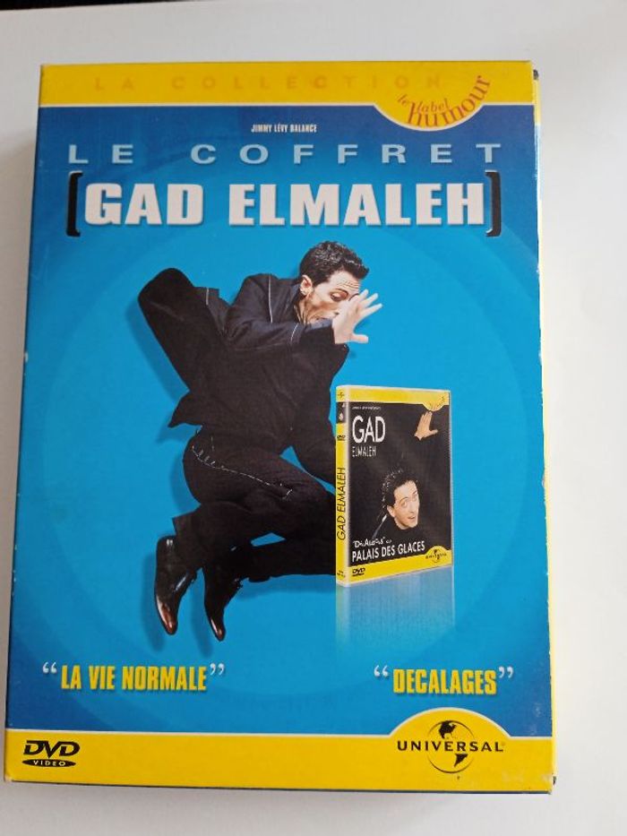 Coffret 2 DVD GAD ELMALEH