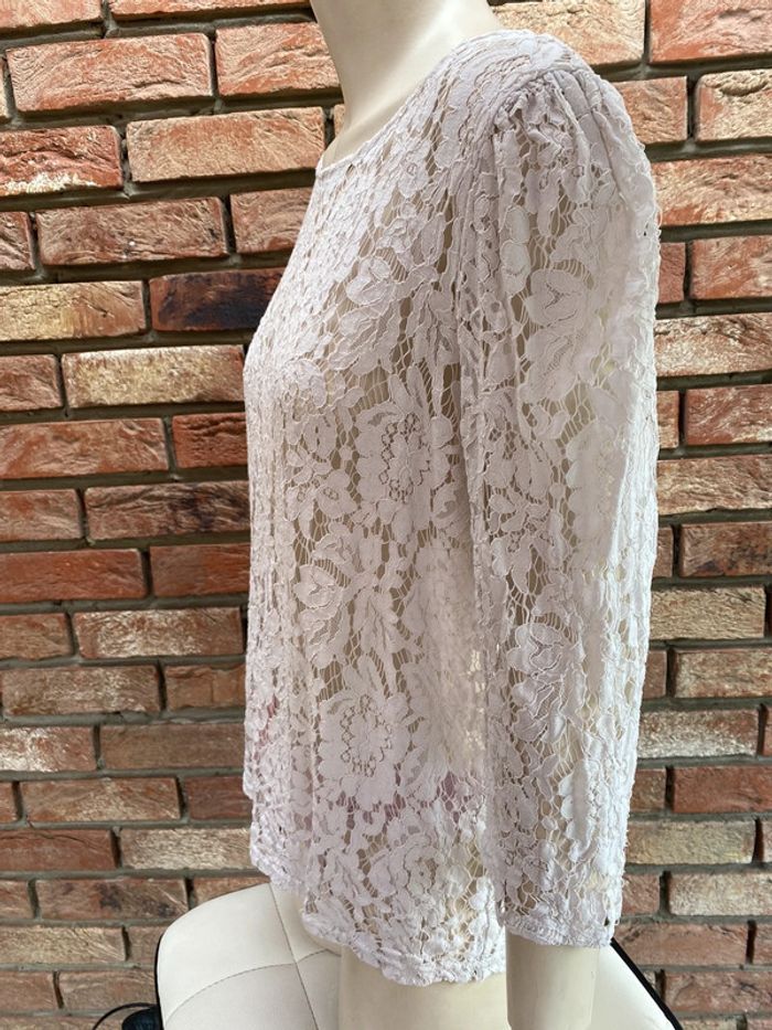 Blouse dentelle 🌸 Kiabi 🌸 42 - photo numéro 5