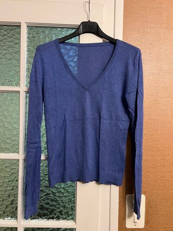 Petit pull fin en soie