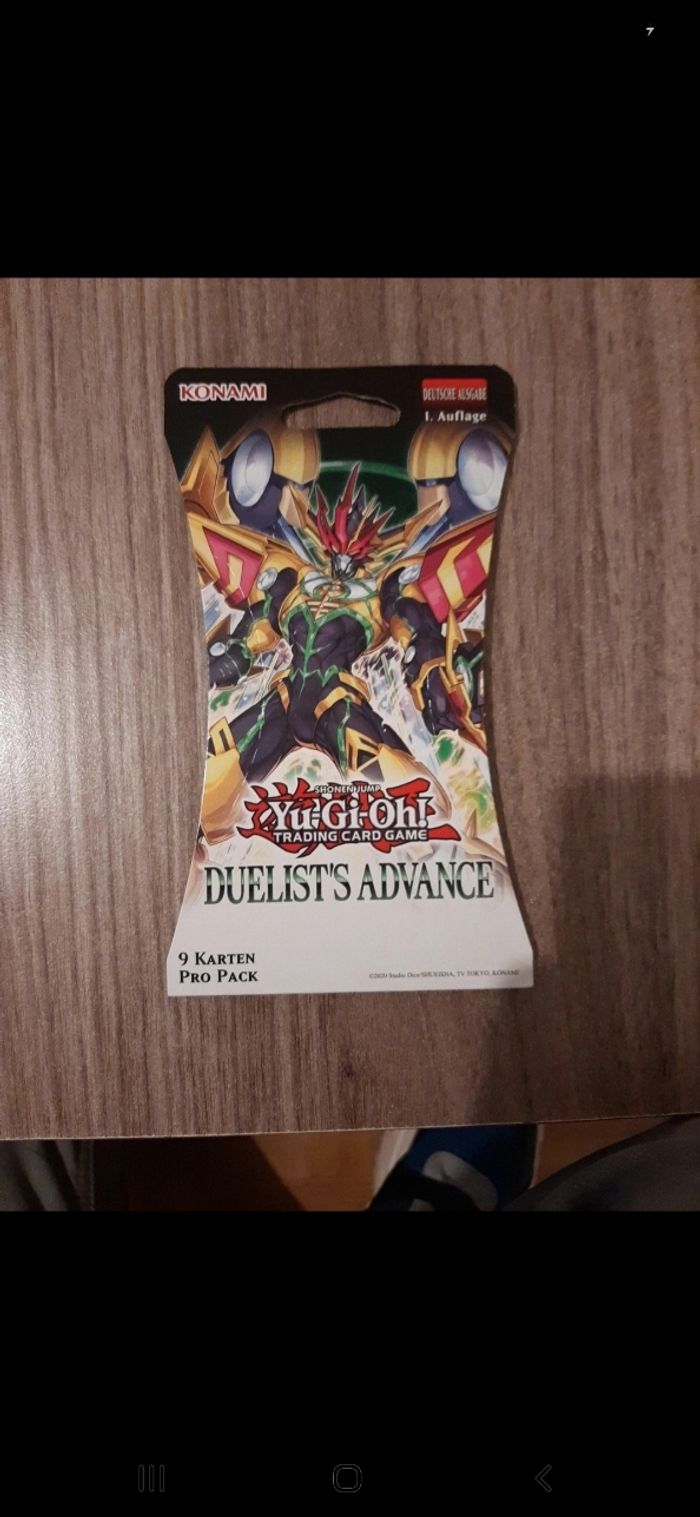 Lot de 2 paquet de booster yu-gi-oh