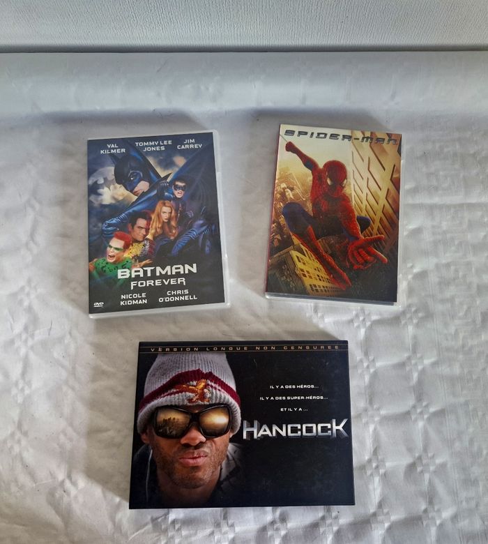 Lot dvd super héros  , Marvel  , Dc universe