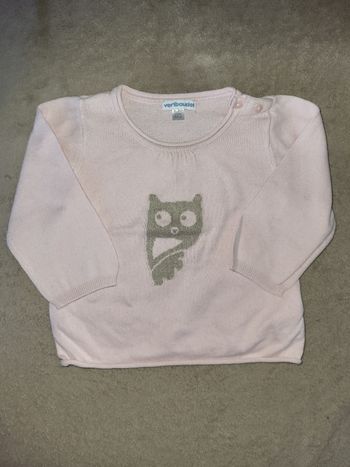 Pull fille 18 mois