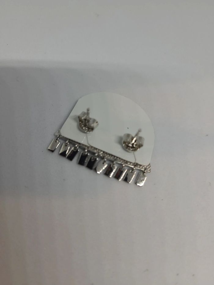 Boucles d'oreilles en argent 925/1000 - photo numéro 4