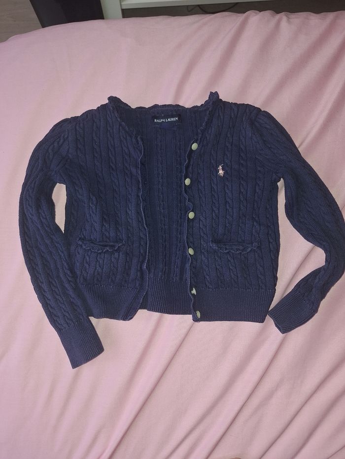 Gilet fille Ralph Lauren