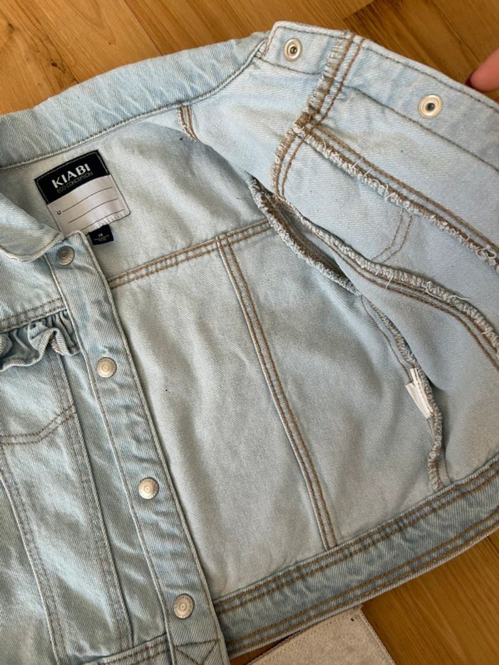 Veste en jean fille 18 mois - photo numéro 4