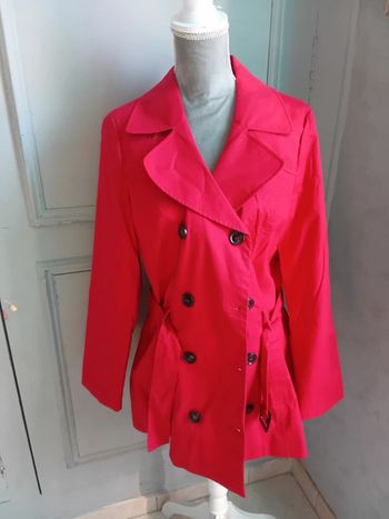 Trench rouge mim taille 42
