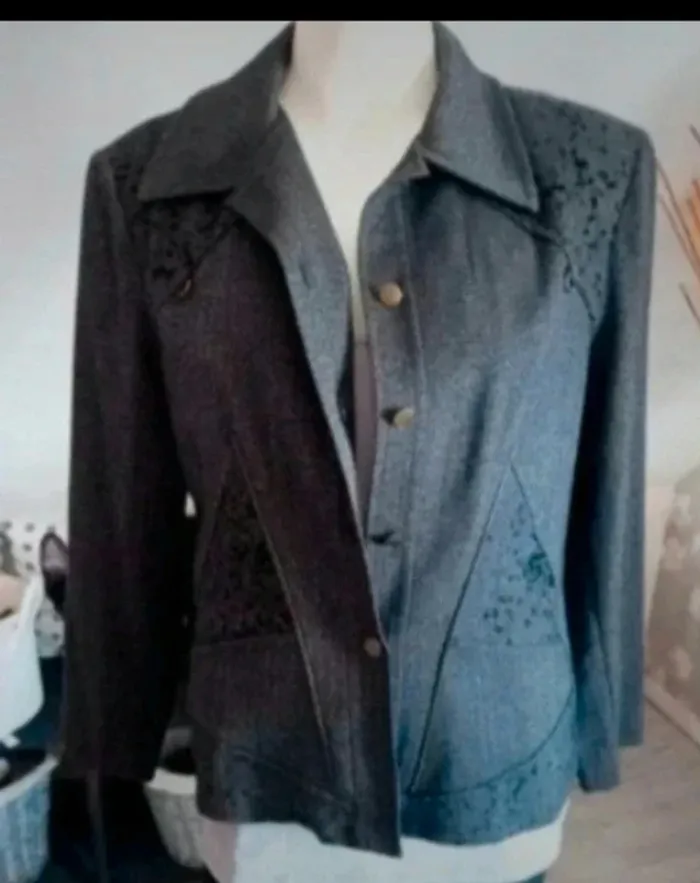 Vente marron imprimé taille 42 - photo numéro 2