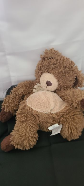 Peluche ours HISTOIRE D'OURS Les Papouill'ours marron beige