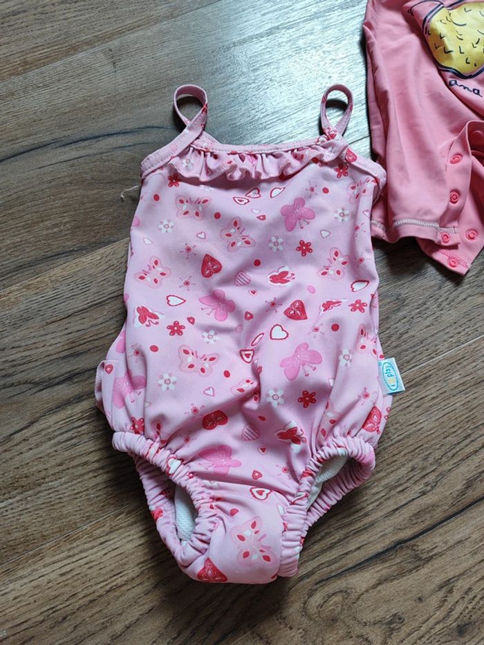 Lot maillots de bain fille 6 mois a 24 mois - photo numéro 5