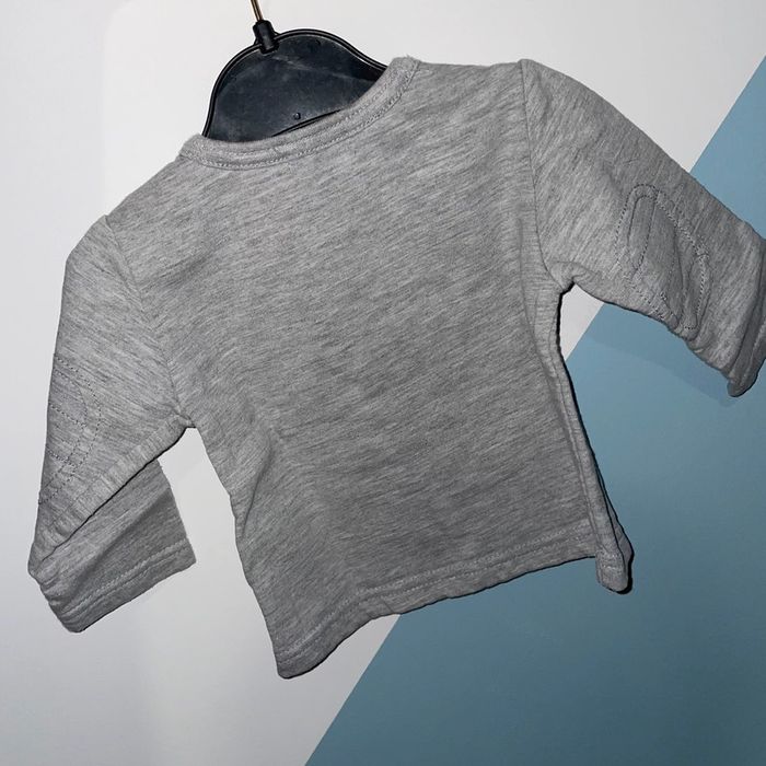 Pull gris - photo numéro 3