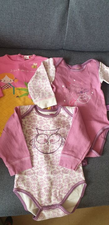 3 bodies ml petit beguin 6 mois