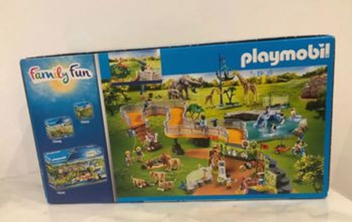 Playmobil Le parc animalier 70343 Famille de lions avec végétation. Neuf. Scellé. - photo numéro 2