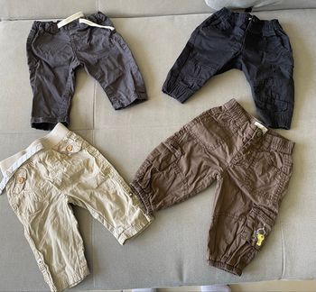 Lot de 4 pantalons 