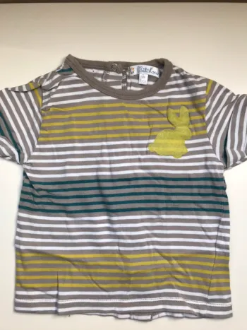Tee-shirts à pressions  9 mois