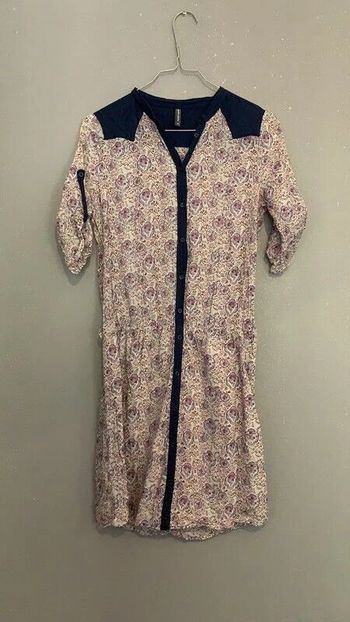 Robe À Fleurs Naf Naf T34