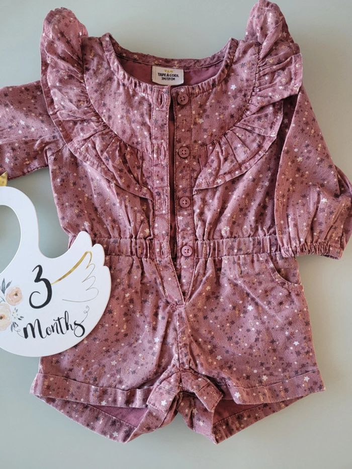 Combishort bébé fille - photo numéro 2