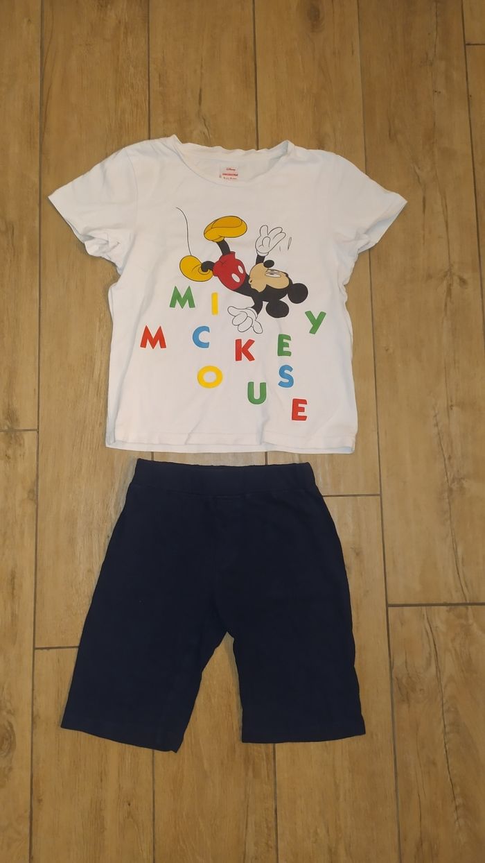 Pyjama 2 pièces été Mickey 8 ans