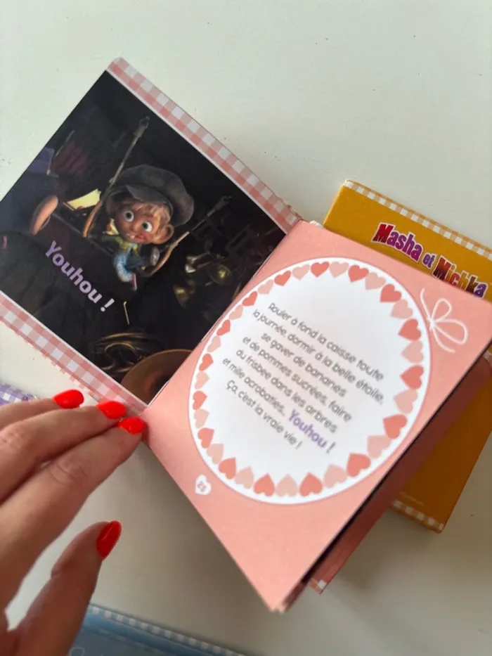Minis livres masha et michka - photo numéro 5