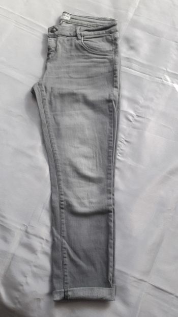 Jeans taille basse gris Taille 42