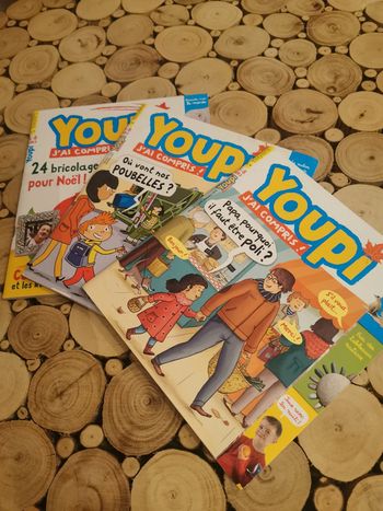 🌸Lot 3 youpi j'ai compris magasine