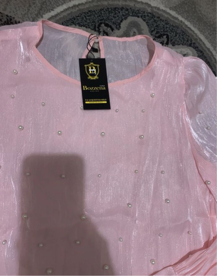 Blouse élégante avec de perles 🌷 - photo numéro 3