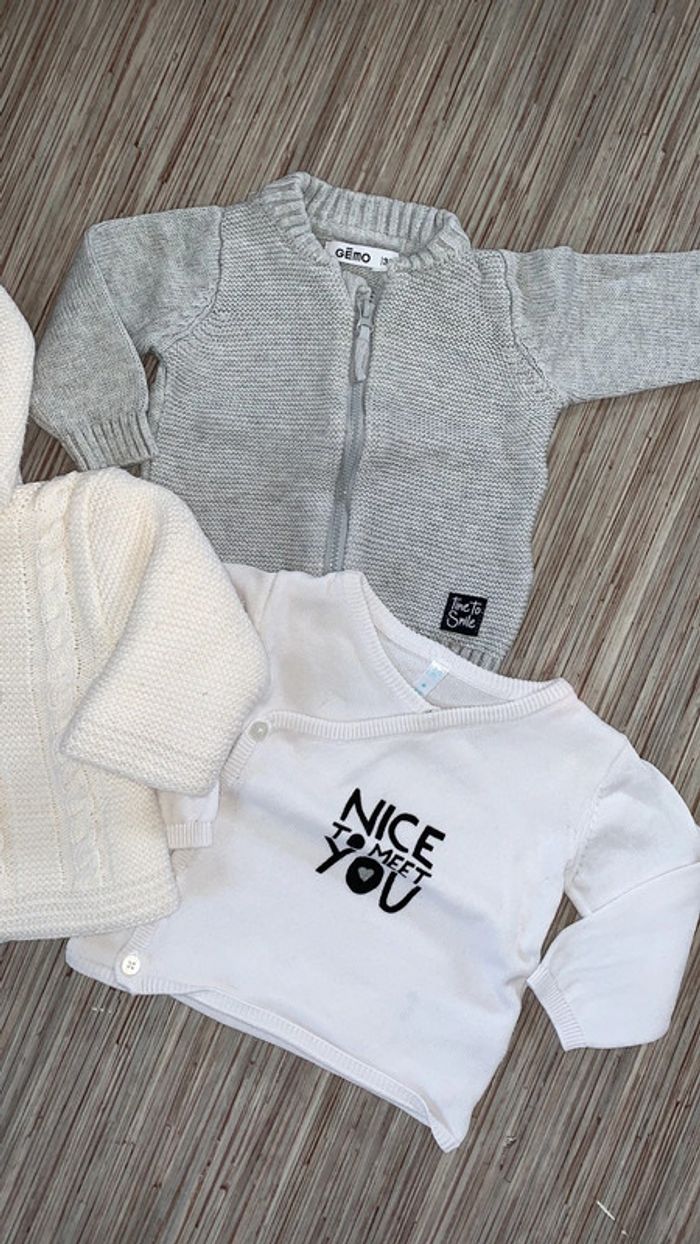 Lot gilet garçon 👦 - photo numéro 3
