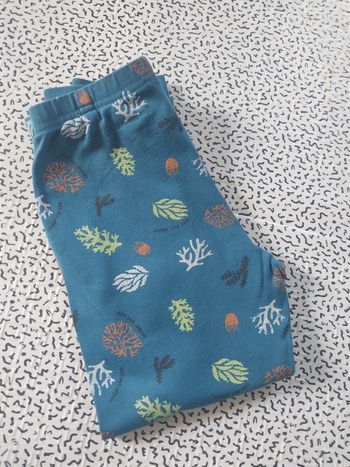 Bas de pyjama Lupilu 4-6 ans bleu imprimé marin confortable