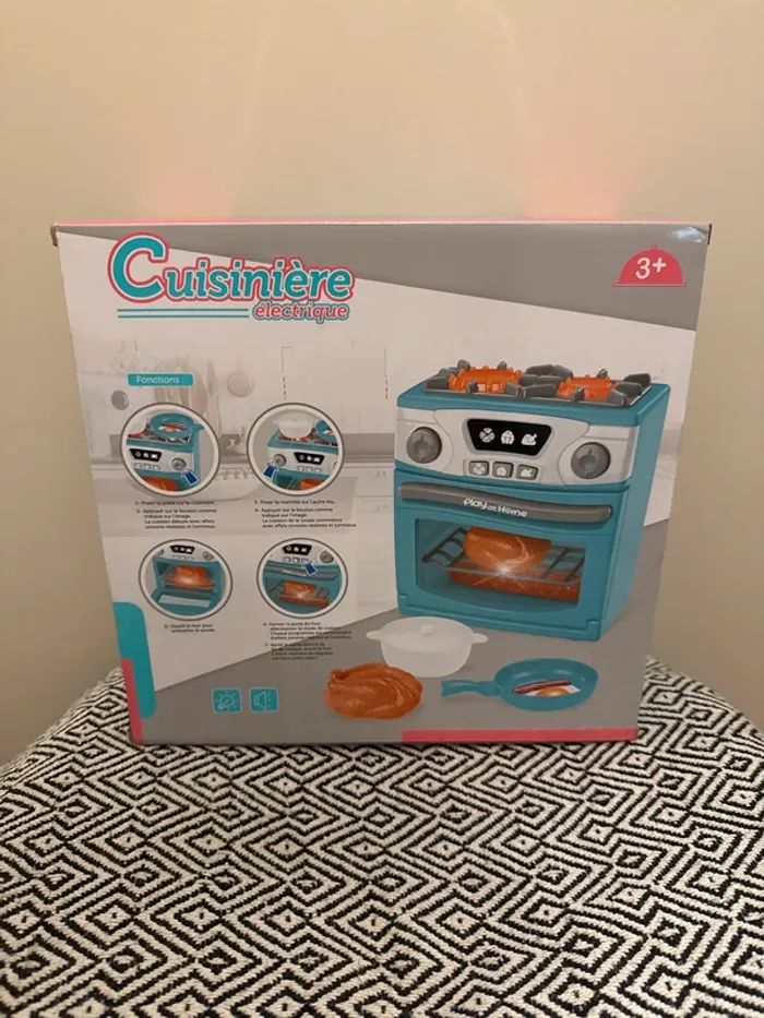 WDK - Cuisinière électrique avec effets sonores et lumineux -3 ans et + - photo numéro 2