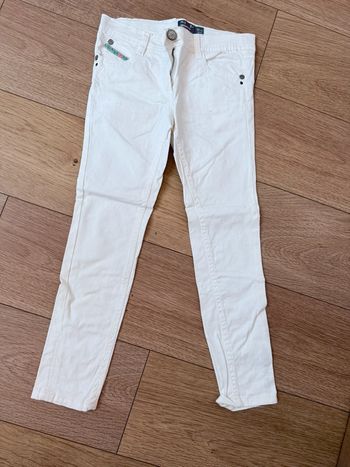 Pantalon Orchestra blanc en 12ans