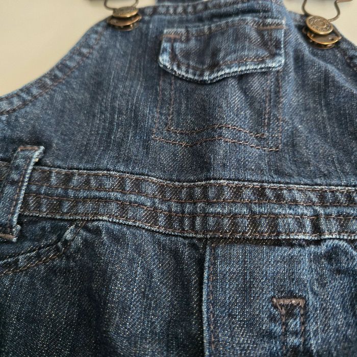 Salopette en jean - grain de blé  - 18 mois - photo numéro 2