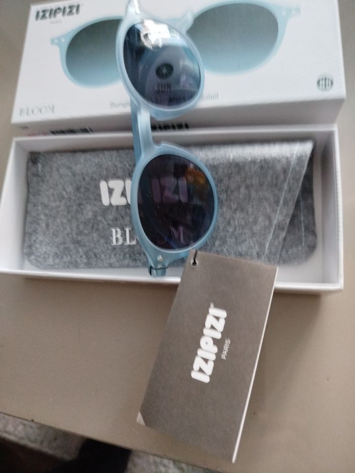 Lunettes de soleil izipizi couleur Bloom bleu - photo numéro 2