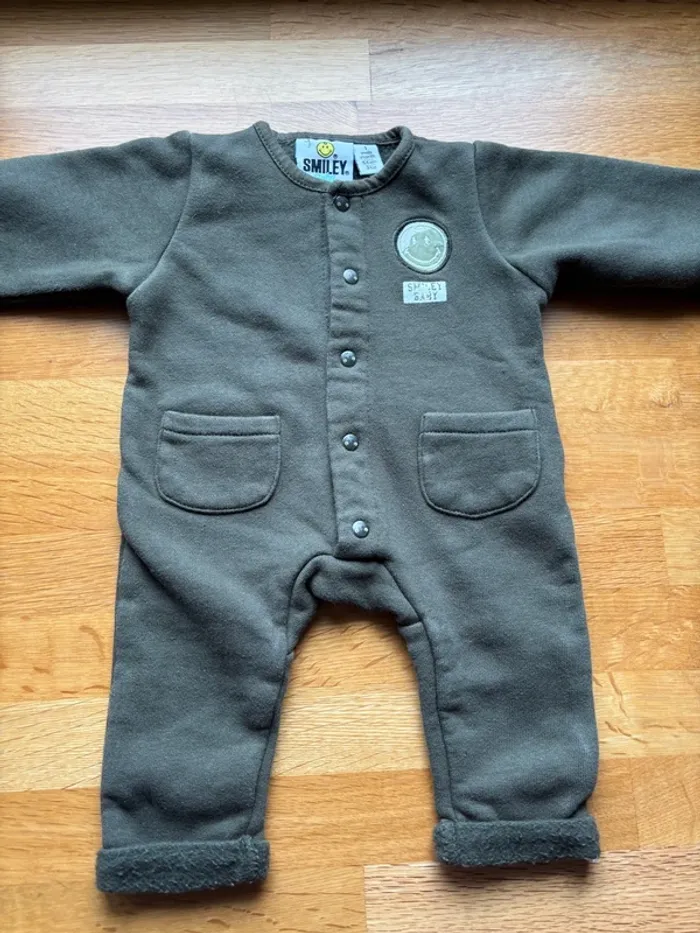 Combinaison Smiley baby 1 mois garçon