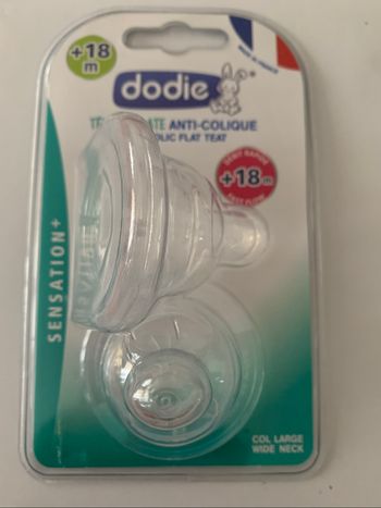Tétine plate anti colique