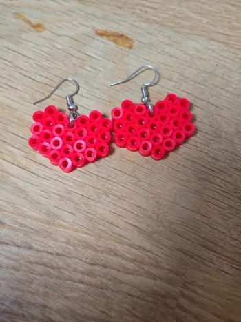 boucle d'oreille coeur