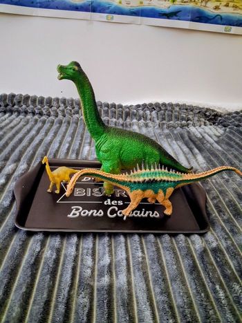 Lot de 3 dinosaures à long cou (Brachiosaures)