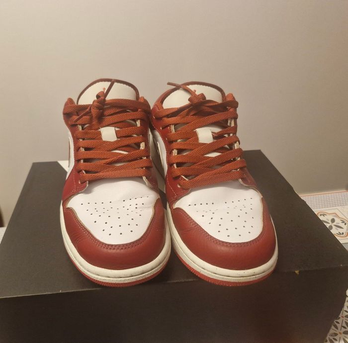 Nike Air Jordan 1 Low Bordeaux - photo numéro 3