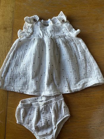 Robe + bloomer 6 mois