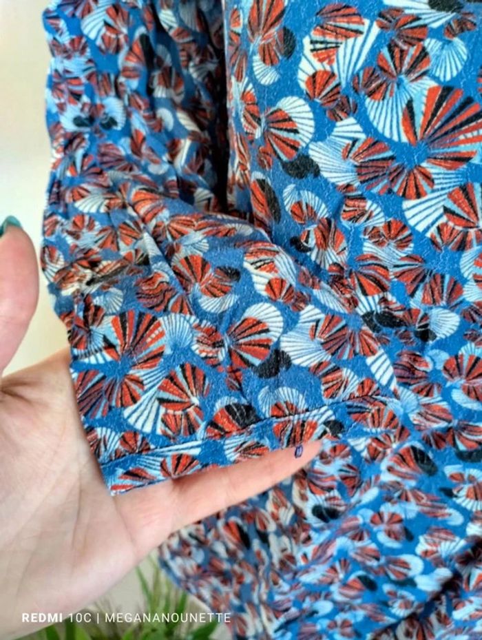 🌸 Blouse Fleurie – Taille 38 M – Vertbaudet 🌸 - photo numéro 4