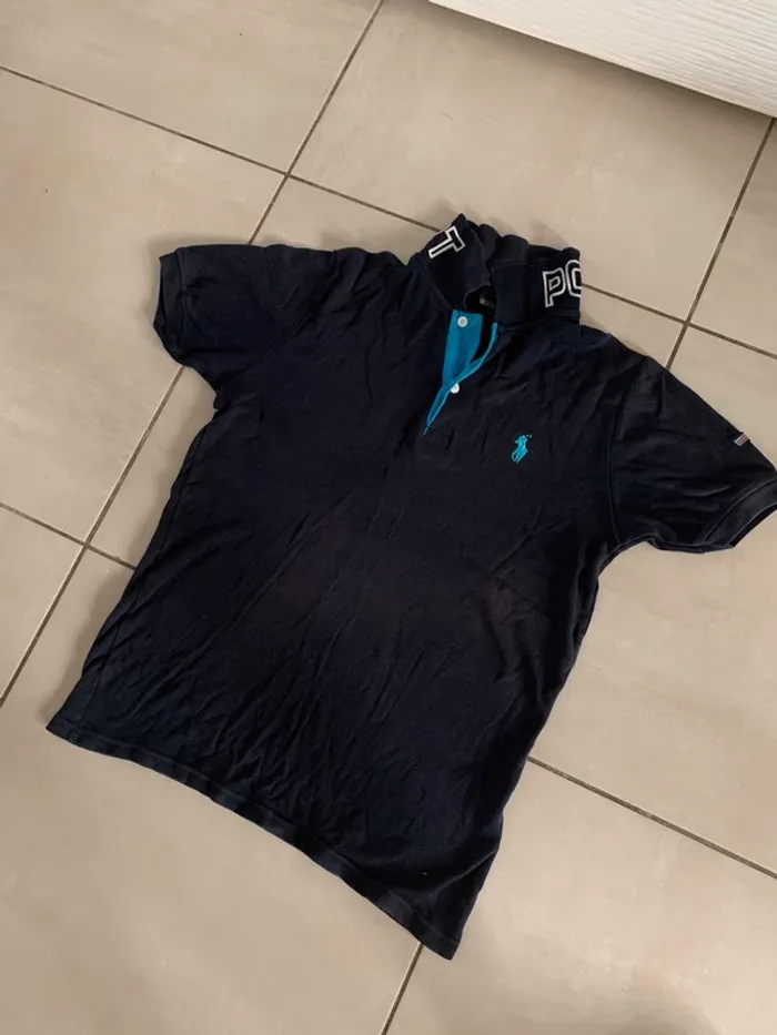 Polo Ralph Lauren sport taille L bleu