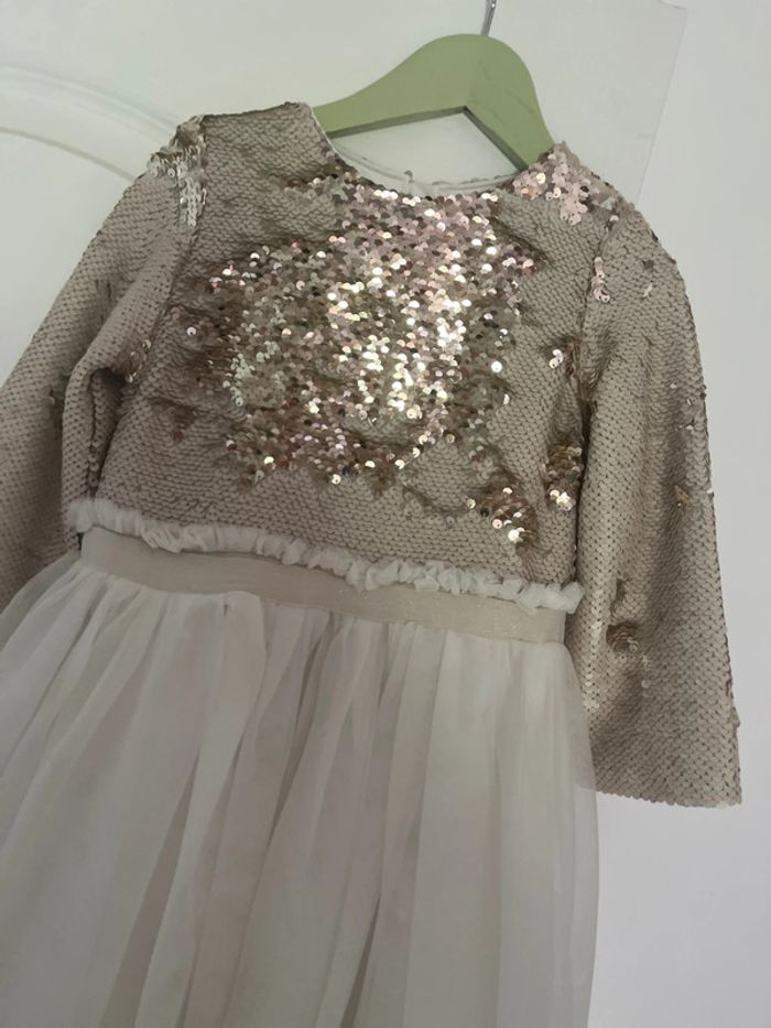 Robe cérémonie /fête fille 5/6 ans - photo numéro 2