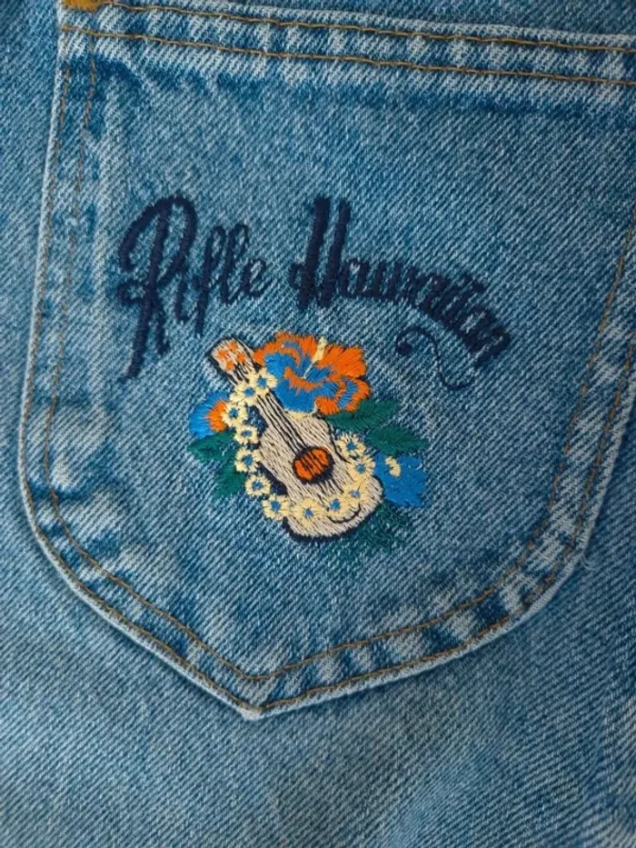 Jeans Rifle avec broderie taille W29 L32 - photo numéro 4