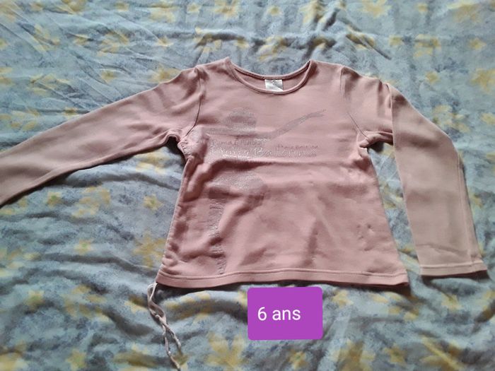 🎀 Tee shirt Danseuse Ballerine 6 ans 🎀